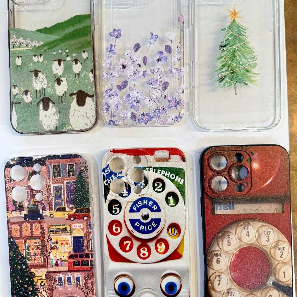 Set of 8 IPhone 16 Pro Max cases